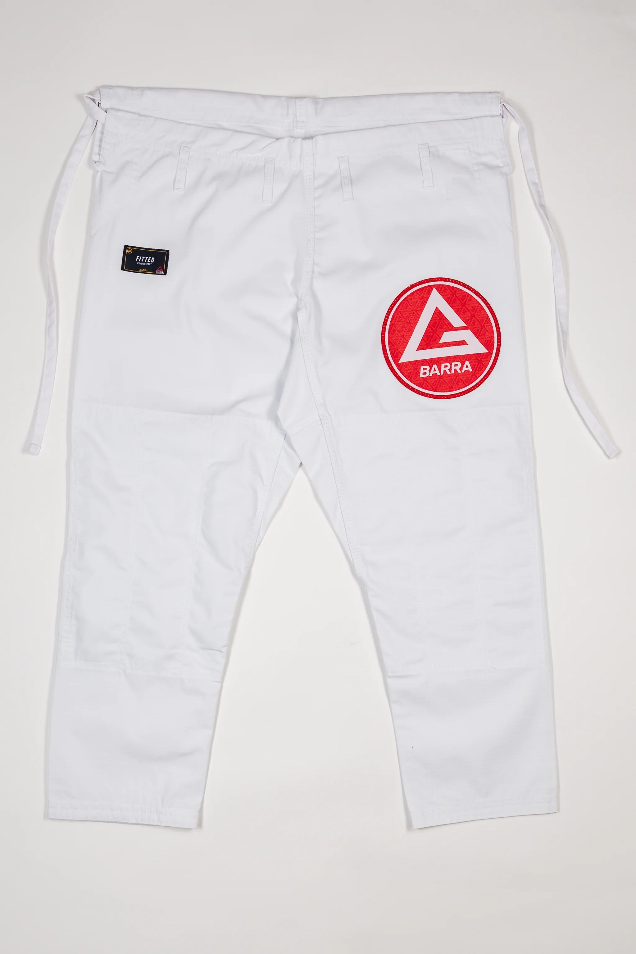 GB Fitted Gi Pants - White – GB Wear GB Fitted Gi Pants - White – GB Wear
