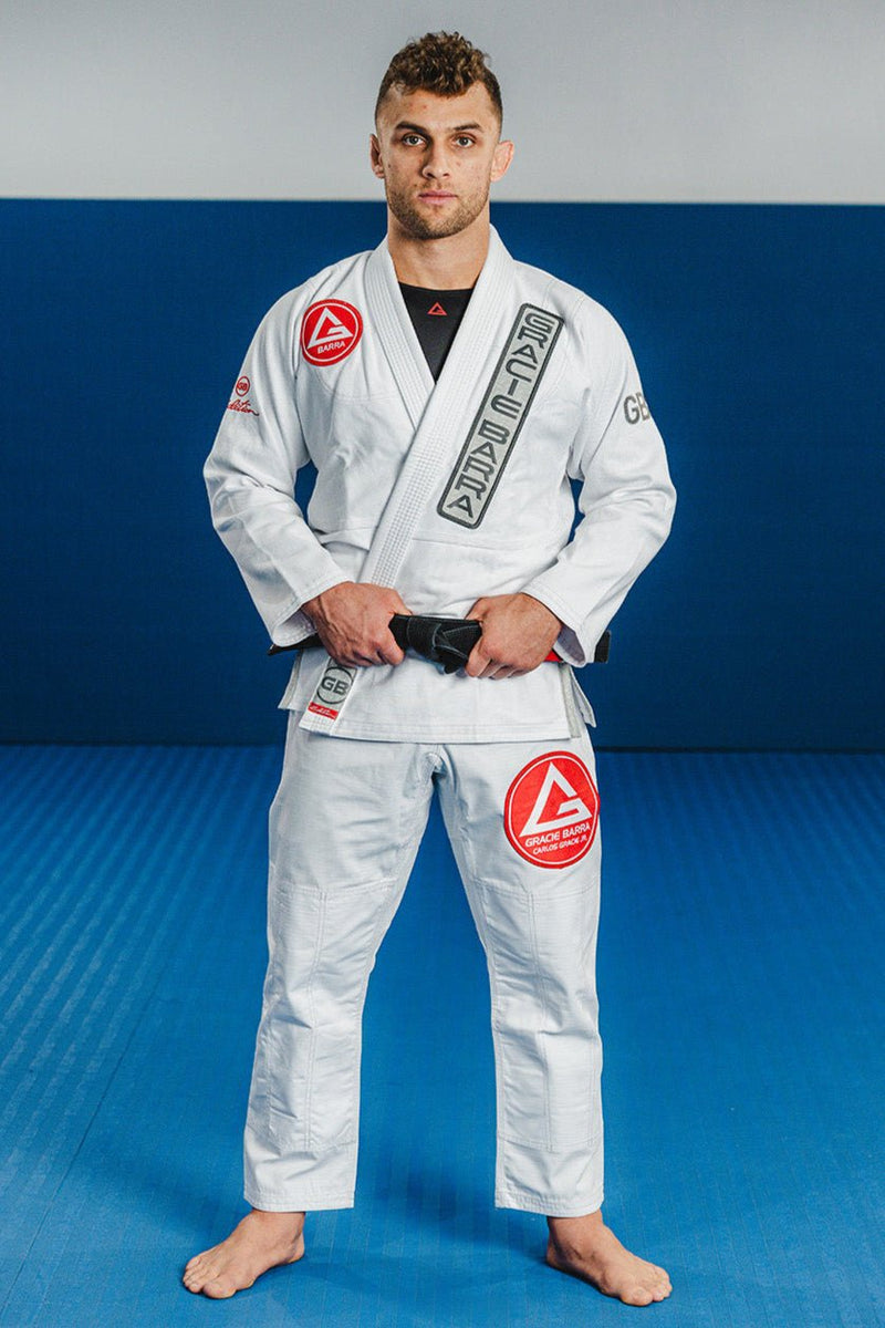 GB1 Kimono with Belt - White