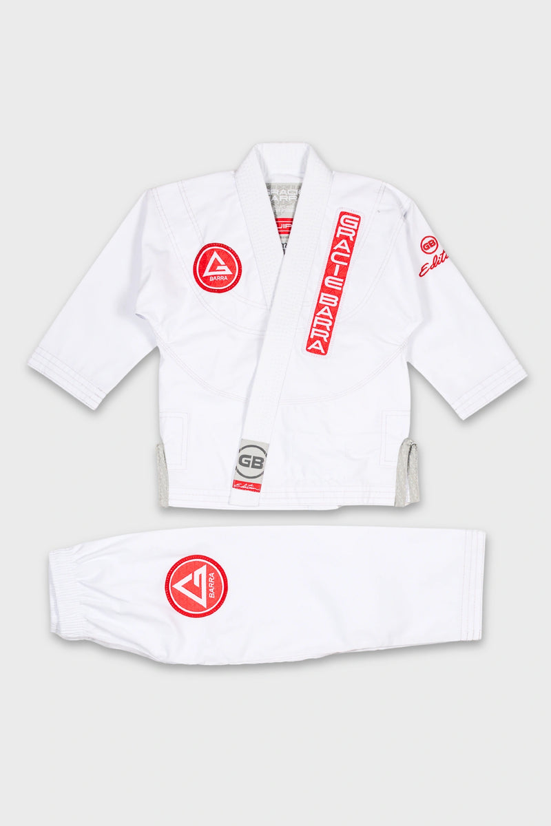 GBK Lite Ripstop Kimono w/ Belt - White
