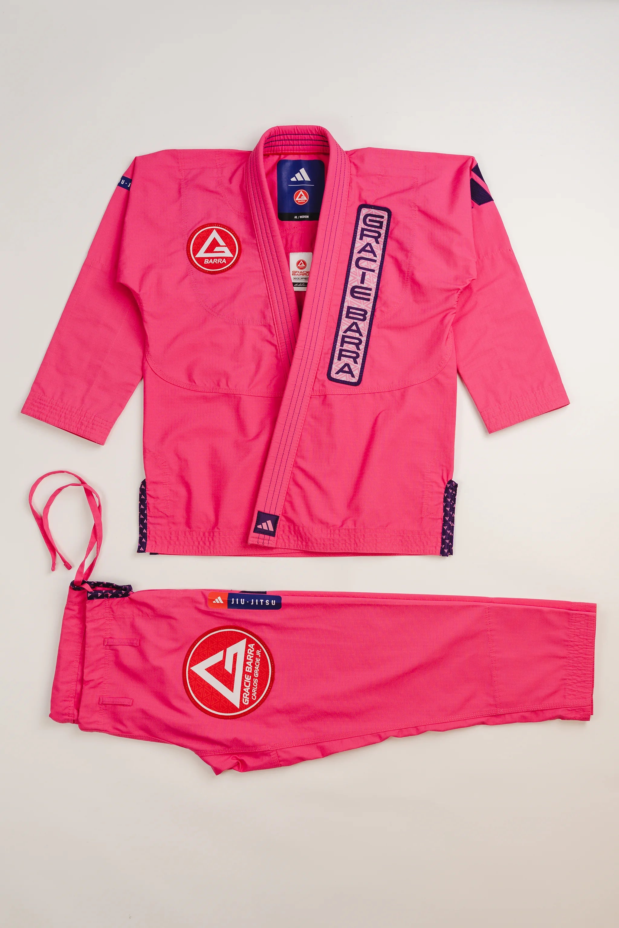 Ripstop Lite Womens Kimono by adidas - Pink – GB Wear Ripstop Lite Womens Kimono by adidas - Pink – GB Wear