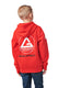 Adidas Youth Comp Team Zip Hoodie- Red