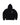 Arte Suave V3 Kids Hoodie in black, front flat lay. Gray Legacy G logo and white 'Arte Suave' script at chest, kangaroo pocket, ribbed hem and cuffs.