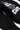 Arte Suave V3 Kids Hoodie in black, close-up of the hidden side-zip pocket on the seam, with ribbed cuff and hem.