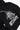 Arte Suave V3 Kids Hoodie in black, back print close-up: white 'Arte Suave' script, gray tonal figure mid-motion, white 'Gracie Barra' wordmark.