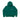 Arte Suave V3 Kids Hoodie in green, front flat lay. Black Legacy G logo and white 'Arte Suave' script at chest, kangaroo pocket, ribbed hem and cuffs.