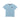Arte Suave V3 Kids Tee in light blue, front flat lay. Small chest print: black Legacy G logo and white 'Arte Suave' script, with a crew neck.