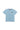 Arte Suave V3 Kids Tee in light blue, front flat lay. Small chest print: black Legacy G logo and white 'Arte Suave' script, with a crew neck.