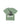 Arte Suave V3 Kids Tee in green, back flat lay. Full-back print: white 'Arte Suave' script, black tonal figure mid-motion, white 'Gracie Barra' wordmark.