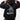 Arte Suave V3 Mens Hoodie in black, back view. Full-back print: white 'Arte Suave' script, gray tonal figure, white 'Gracie Barra' wordmark.