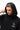 Arte Suave V3 Mens Hoodie in black, three-quarter portrait with the hood up, silver Legacy G logo and white 'Arte Suave' chest script.