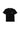 Arte Suave V3 Mens Tee in black, flat lay front view. Small chest print: gray Legacy G logo and white 'Arte Suave' script.
