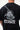 Arte Suave V3 men's tee in black, back view with gray archival Jiu-Jitsu photo graphic, white Arte Suave script, and white Gracie Barra wordmark.