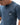 Arte Suave V3 Mens Tee in navy, three-quarter front close-up of the chest print: black Legacy G logo above white 'Arte Suave' script.
