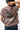 Arte Suave V3 Womens Tee in mocha, back print close-up: white 'Arte Suave' script over a dark tonal figure, white 'Gracie Barra' wordmark below.