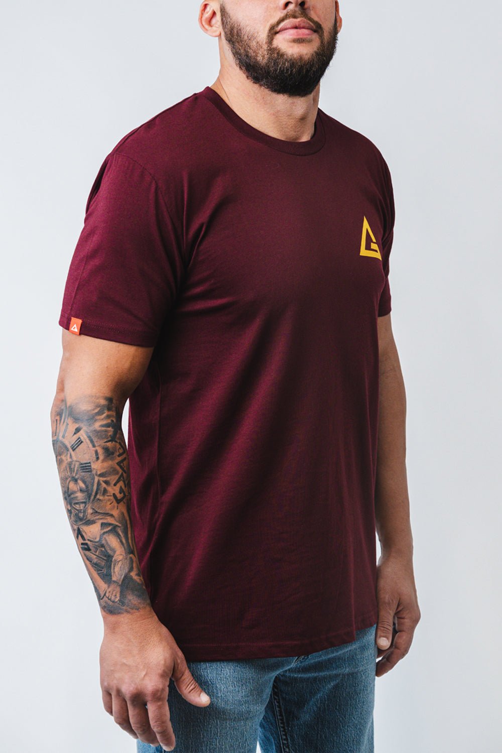 Arte Suave Mens Tee - Maroon