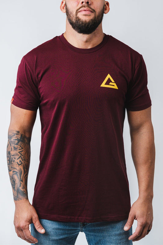 Arte Suave Mens Tee - Maroon