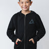 Arte Suave Youth Zip Hoodie - Black