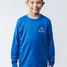 Arte Suave Youth Long Sleeve Tee - Blue