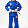 AtletaGB V3 Youth Kimono - Blue