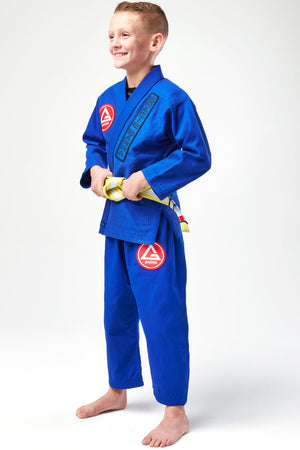 AtletaGB V3 Youth Kimono - Blue