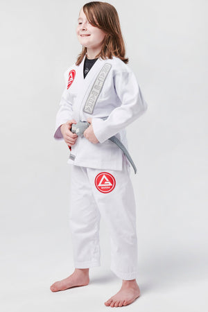AtletaGB V3 Youth Kimono - White