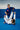 White Axis Womens Kimono by adidas worn while playing guard, showing how the jacket and gi pants move through live training.