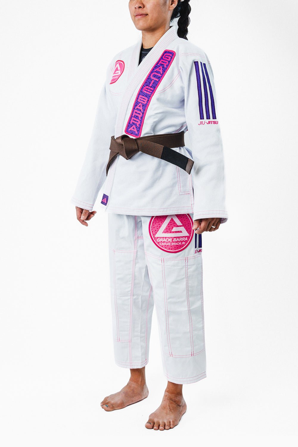 Competition Womens Kimono by Adidas - Pink