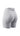 Light Gray Balance Women's Biker Short, back three-quarter view, high-rise waistband with dark "JIU-JITSU" wordmark across the back.