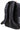 Side and back view of the Barra Beachwalk Backpack in black with Barra Da Tijuca boardwalk pattern, showing cushioned back panel, padded shoulder straps and vertical Brazilian Jiu-Jitsu branded center strap