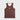 Maroon Gracie Barra Barra Da Tijuca Terra Mar tank top with a yellow Gracie Barra logo on the center chest, front flat lay.