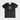 Black Gracie Barra Barra Da Tijuca Terra Mar tee laid flat, with a square Legacy G and Barra Da Tijuca boardwalk-pattern chest graphic
