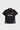 Black Barra Origins soccer jersey with the stacked Gracie Barra wordmark, Red Shield patch, and Brazilian Jiu-Jitsu chest print, front view.