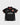 Black Barra Origins kids soccer jersey with the stacked Gracie Barra wordmark, Red Shield patch, and Brazilian Jiu-Jitsu chest print, front view.