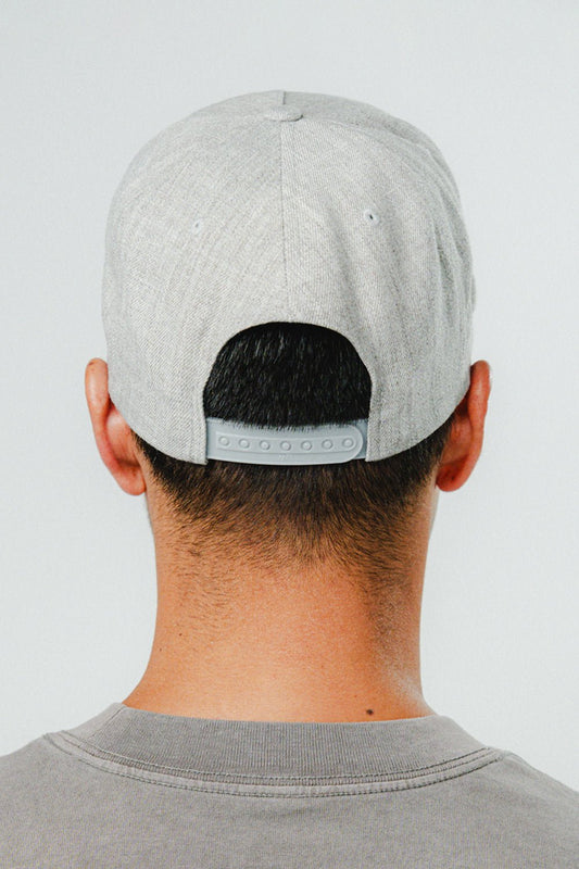 Barra da Tijuca Snapback Cap - Grey