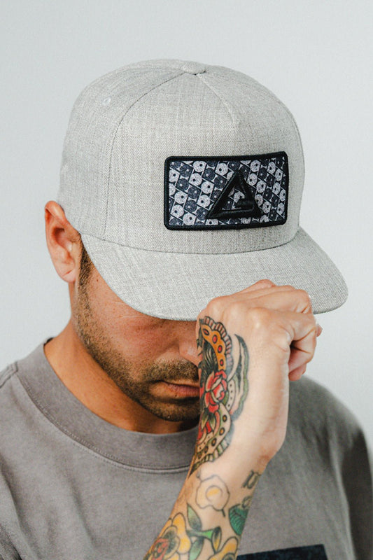 Barra da Tijuca Snapback Cap - Grey