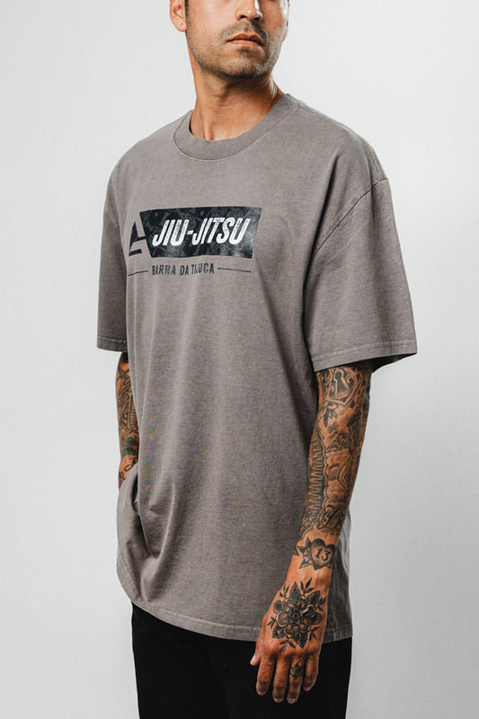 Barra da Tijuca Mens Tee - Grey