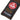 Macro of the woven label on a brown Gracie Barra x Kataaro belt rank sleeve with red Barra shield, Signature Series script and Kataaro USA mark