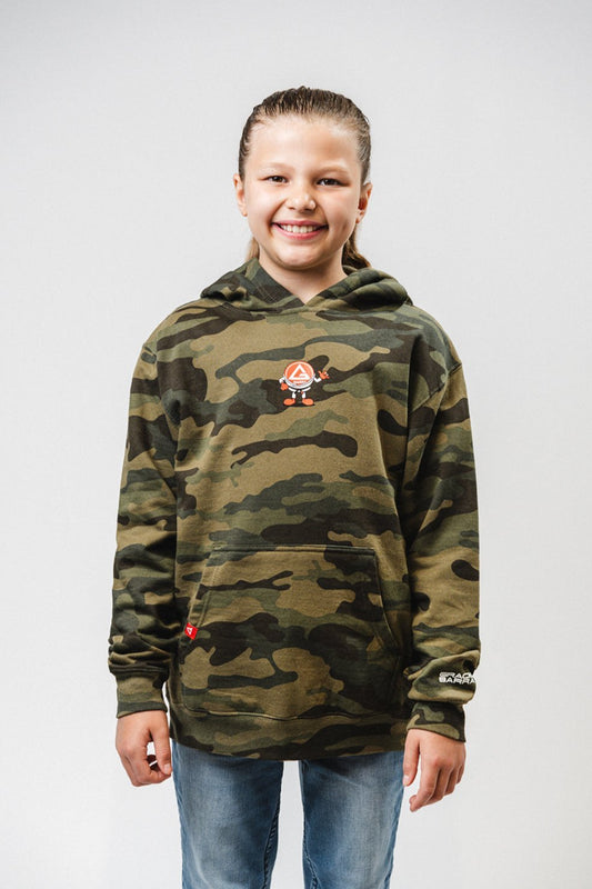 GB Barrinha Youth Hoodie - Camo