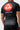 Red Barra Shield with Carlos Gracie Jr. lettering and the white Equipe print on the back of the black Close Contact Rashguard.