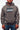 GB Collage Roots Mens Hoodie - Warm Grey