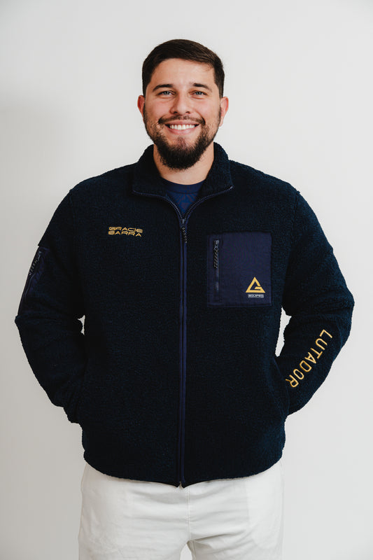 GB Lutador Sherpa Jacket - Blue