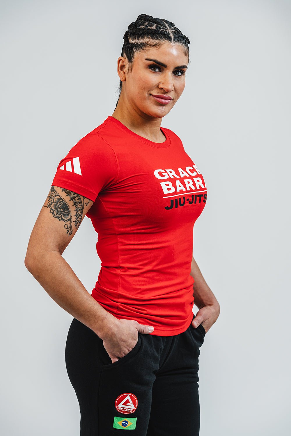 GB Comp Team Womens Tee by Adidas - Red