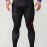 GB Performance Mens Compression Pants by Adidas - Black