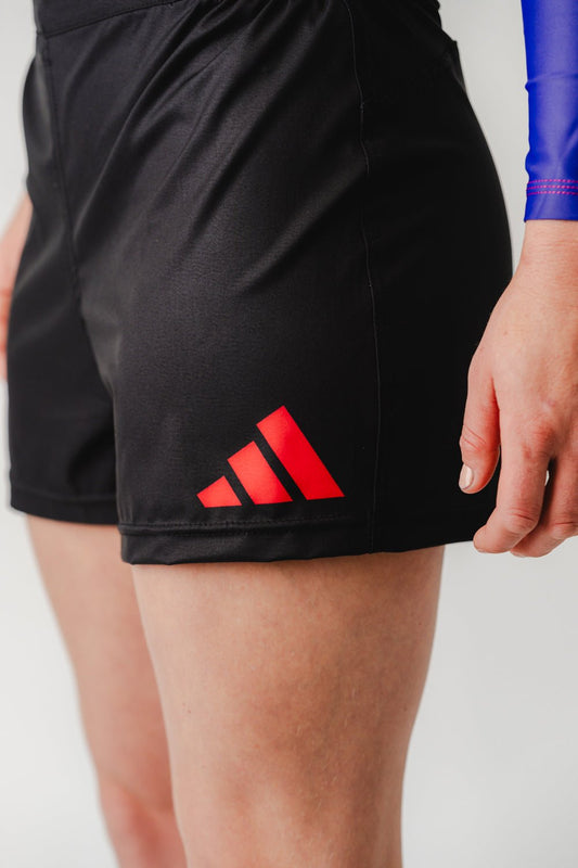 GB Performance Womens Training Shorts by Adidas - Black