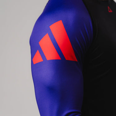 GB Performance L/S Ranked Rashguard by adidas Purple – GB Wear