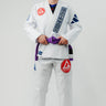 GB Performance Womens Kimono by Adidas - White