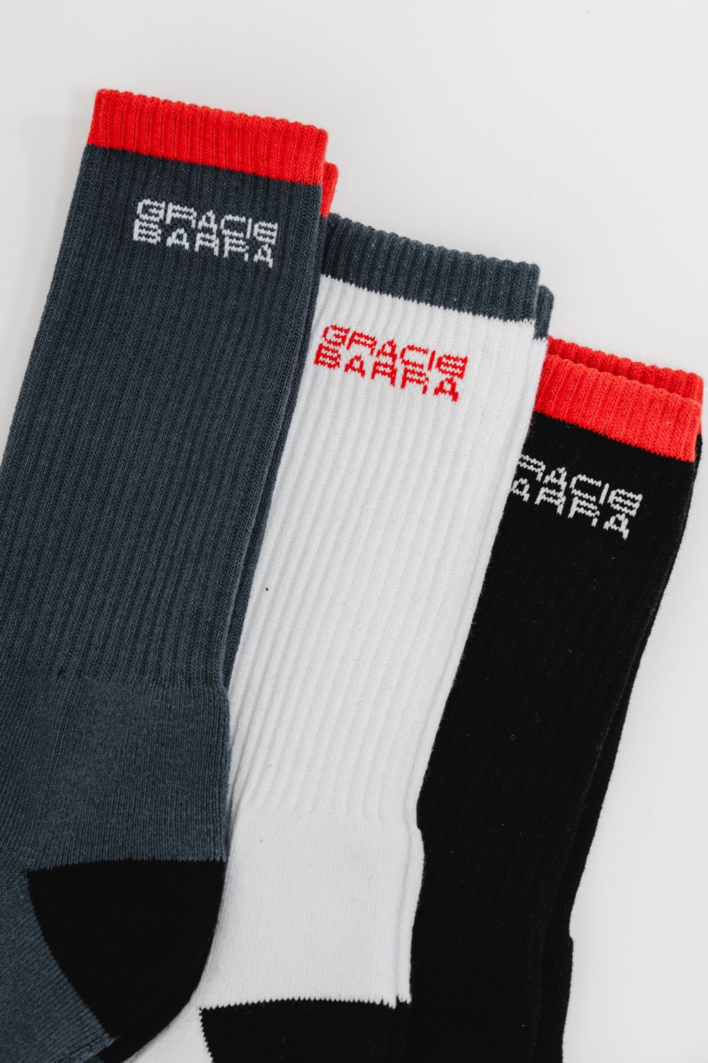 Colorblock Socks 3 Pack - Assorted