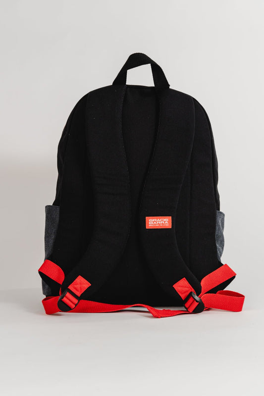 Colorblock Backpack - Black