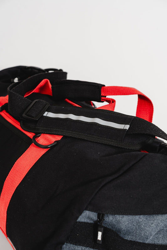 Colorblock Duffel - Black