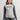 Colorblock Womens Long Sleeve Tee - Grey/Black